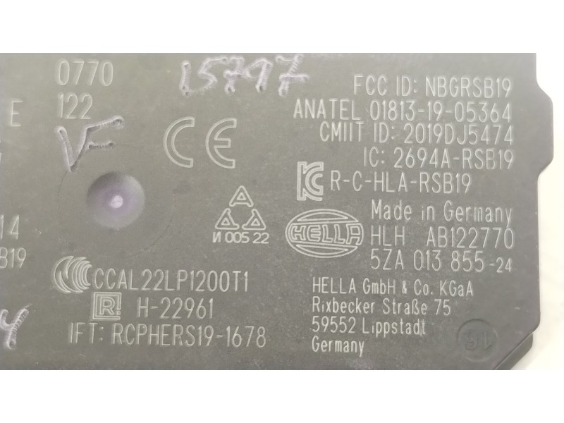 Recambio de antena para cupra formentor (km7, kmp) 2.0 tsi 4drive referencia OEM IAM 5WA962133G 5WA962133E 