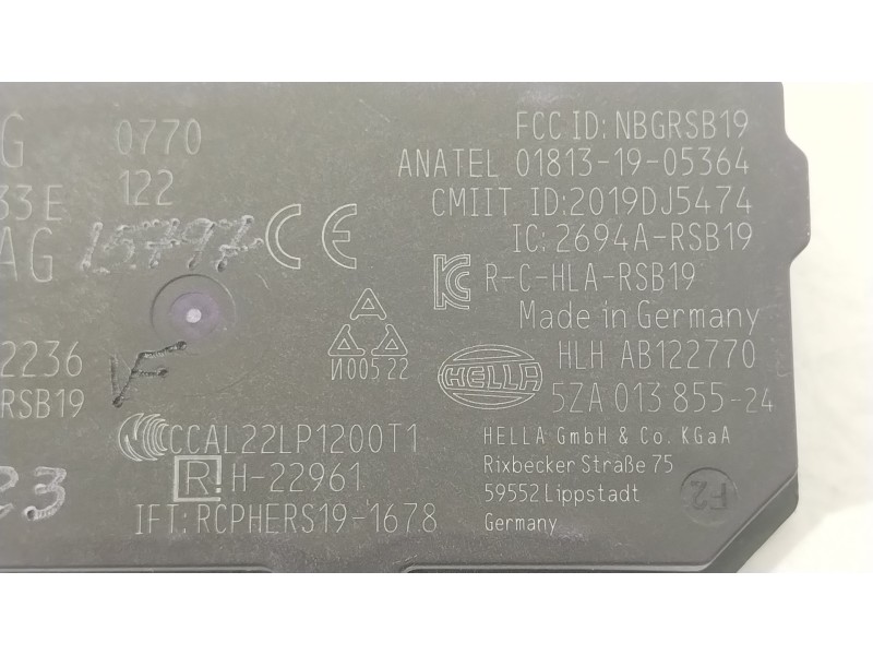 Recambio de antena para cupra formentor (km7, kmp) 2.0 tsi 4drive referencia OEM IAM 5WA962133G 5WA962133E 