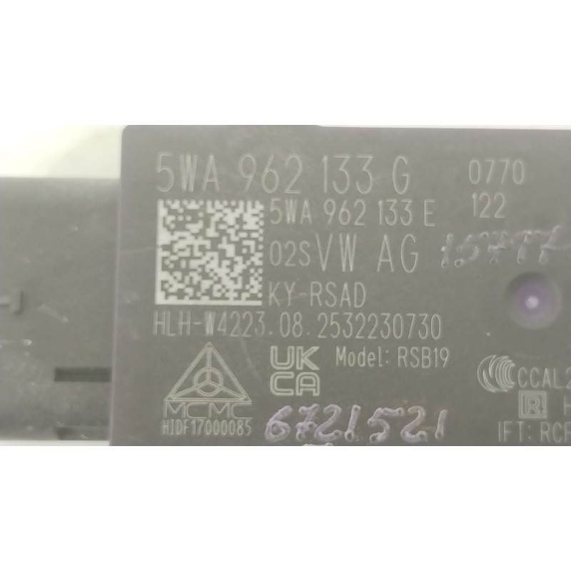 Recambio de antena para cupra formentor (km7, kmp) 2.0 tsi 4drive referencia OEM IAM 5WA962133G 5WA962133E 