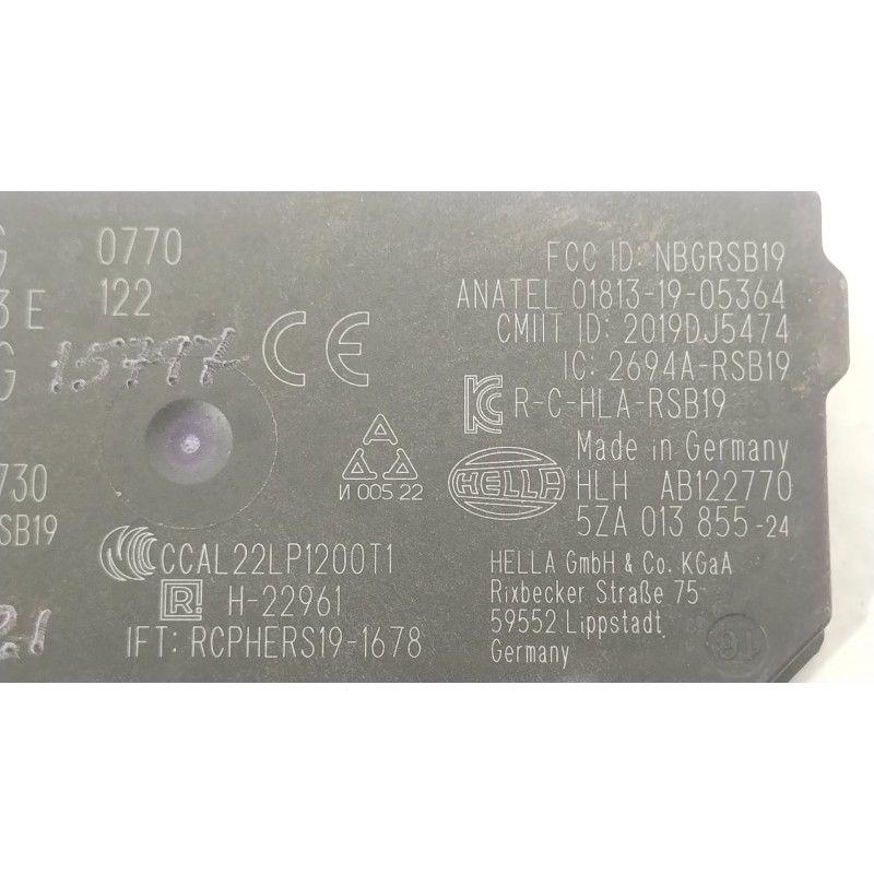 Recambio de antena para cupra formentor (km7, kmp) 2.0 tsi 4drive referencia OEM IAM 5WA962133G 5WA962133E 