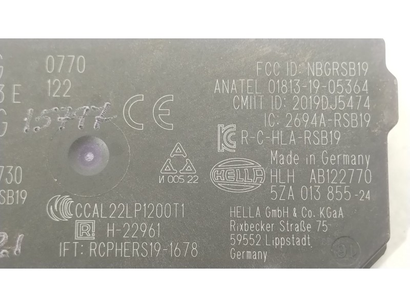 Recambio de antena para cupra formentor (km7, kmp) 2.0 tsi 4drive referencia OEM IAM 5WA962133G 5WA962133E 