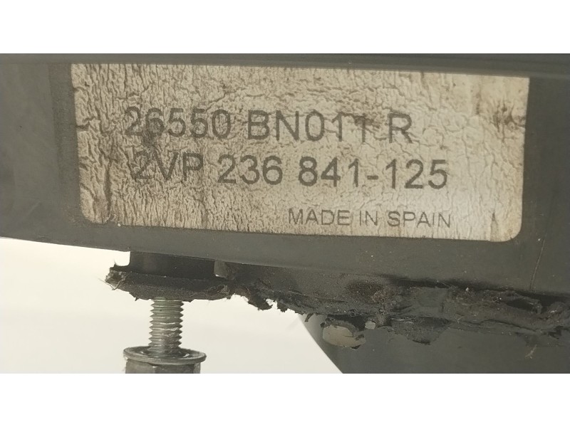 Recambio de piloto trasero derecho para nissan almera ii hatchback (n16) 2.2 di referencia OEM IAM 26550BN011  