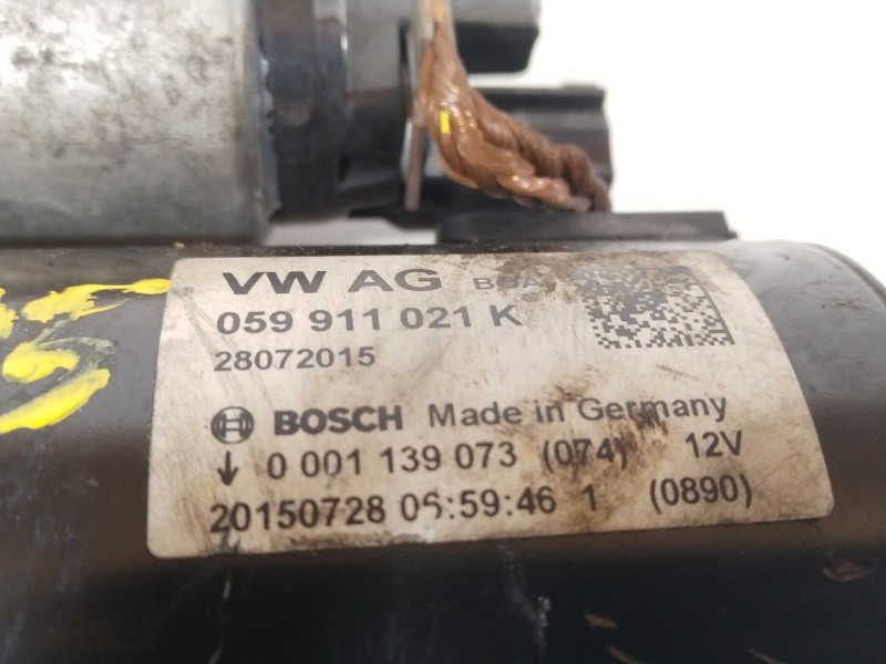 Recambio de motor arranque para audi q5 (8rb) sq5 tdi quattro referencia OEM IAM 059911021K 0001139073 