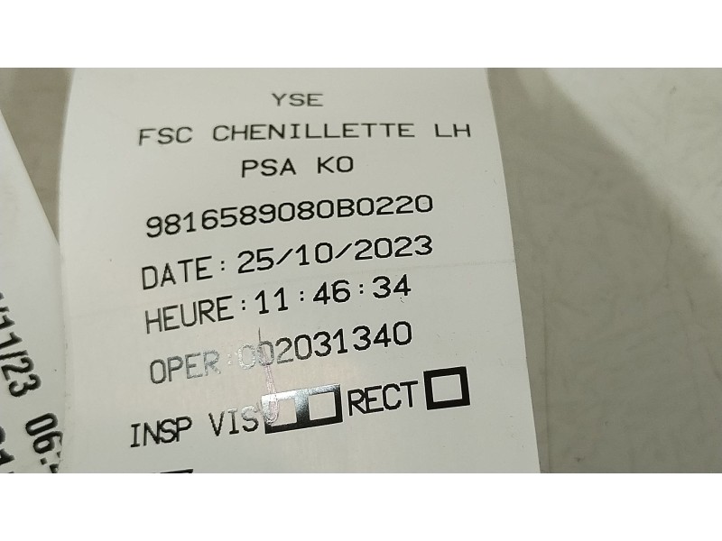 Recambio de cable para peugeot traveller autobús (v_) 2.0 bluehdi 145 referencia OEM IAM 9816589080  