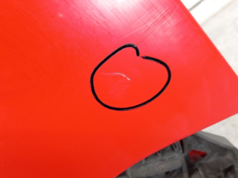 Recambio de aleta delantera derecha para volkswagen polo iv (9n_, 9a_) 1.6 16v referencia OEM IAM 6Q0821105E  