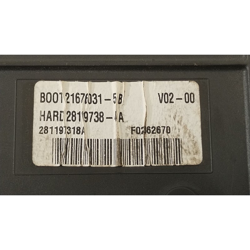 Recambio de caja reles / fusibles para peugeot 307 (3a/c) 2.0 hdi 135 referencia OEM IAM 9663510480 BSI2004H04 