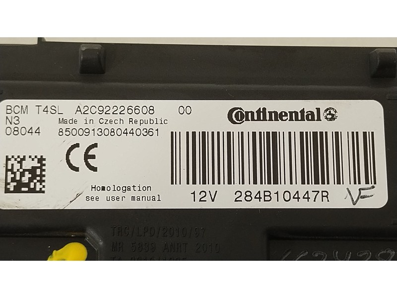 Recambio de modulo electronico para renault clio iv (bh_) 1.5 dci 75 referencia OEM IAM 284B10447R A2C92226608 