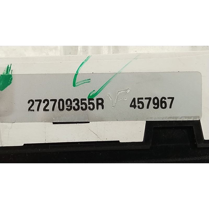 Recambio de mando calefaccion / aire acondicionado para renault clio iv (bh_) 1.5 dci 75 referencia OEM IAM 272709355R  
