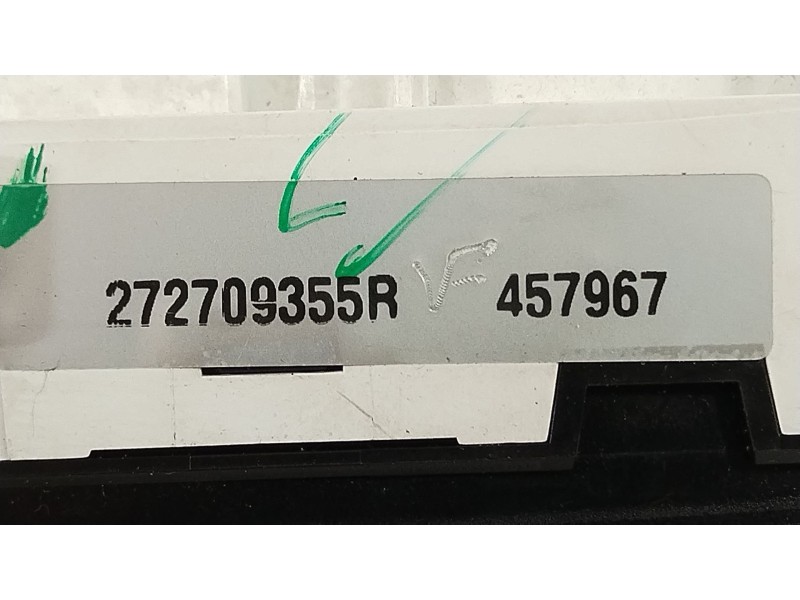 Recambio de mando calefaccion / aire acondicionado para renault clio iv (bh_) 1.5 dci 75 referencia OEM IAM 272709355R  