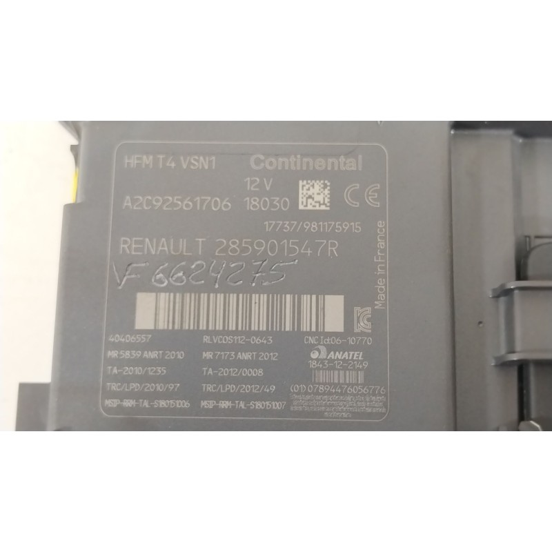 Recambio de conmutador de arranque para renault clio iv (bh_) 1.5 dci 75 referencia OEM IAM 285901547R  