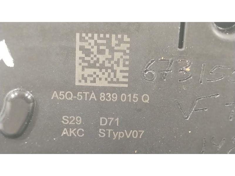 Recambio de cerradura puerta trasera izquierda para audi a1 sportback (gba) 30 tfsi referencia OEM IAM 5TA839015Q  