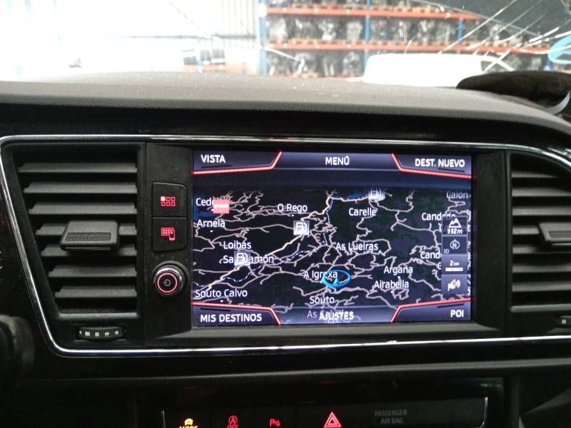 Recambio de pantalla multifuncion para seat leon st (5f8) 1.5 tsi referencia OEM IAM 5F0919606  