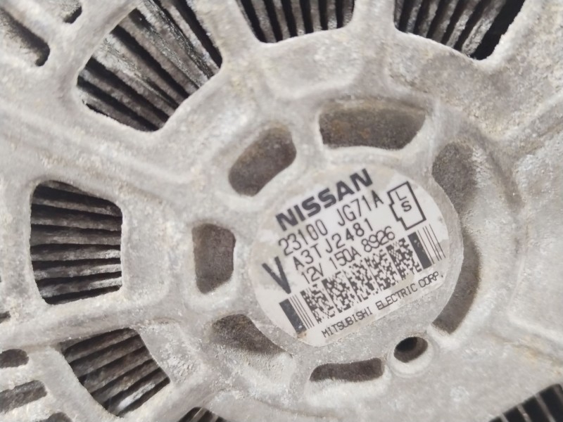 Recambio de alternador para nissan x-trail (t31) le referencia OEM IAM 23100JG71A  