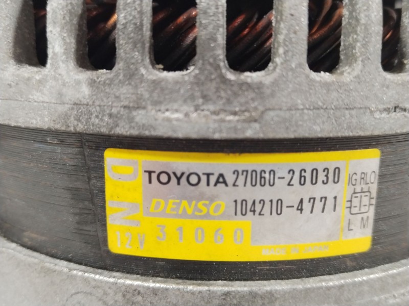 Recambio de alternador para lexus is ii (_e2_) 220d (ale20) referencia OEM IAM 2706026030  