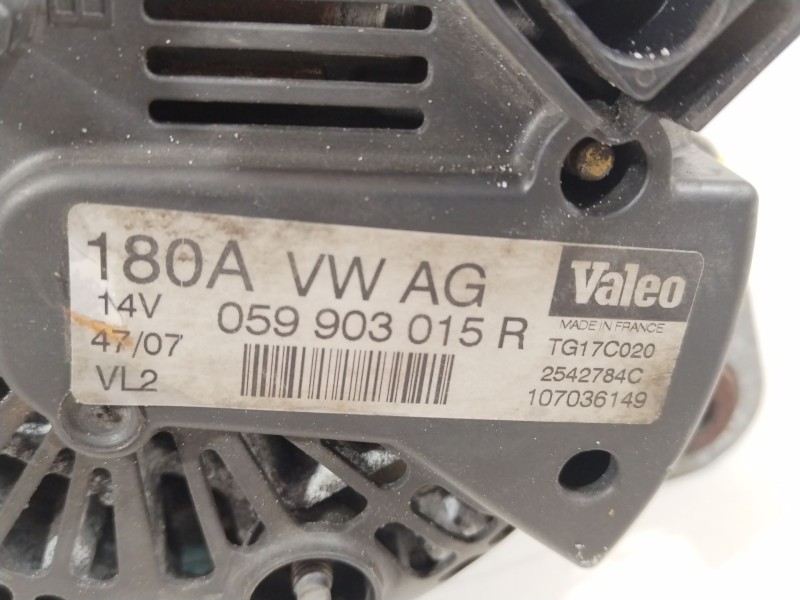 Recambio de alternador para audi a6 berlina (4f2) 3.0 tdi quattro (171kw) referencia OEM IAM 059903015R  