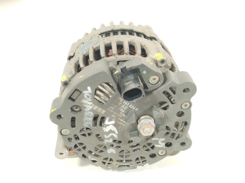 Recambio de alternador para volkswagen touareg (7la, 7l6, 7l7) 2.5 r5 tdi referencia OEM IAM 070903024F  