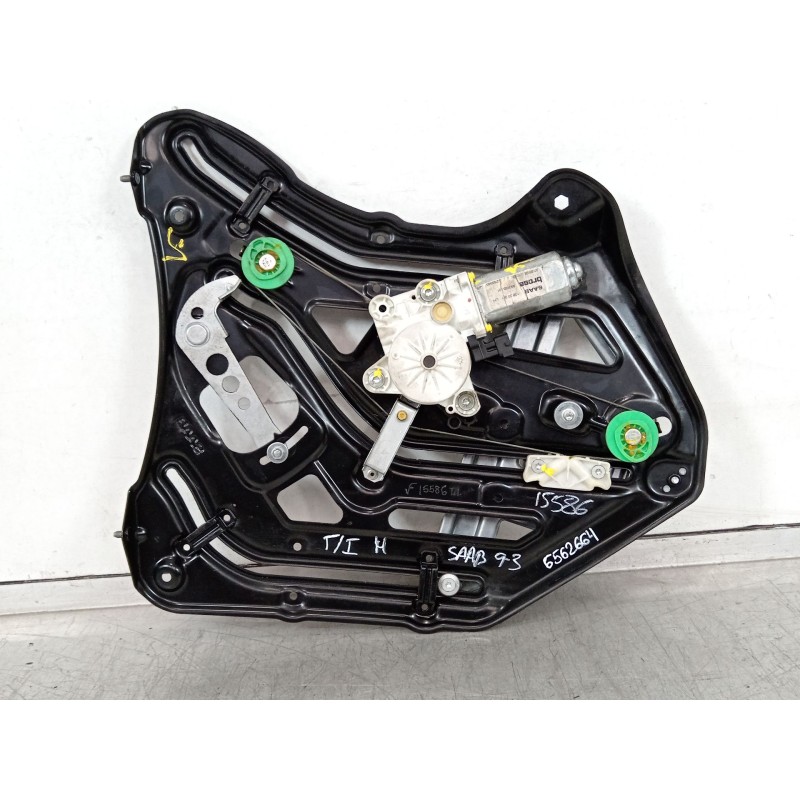 Recambio de elevalunas trasero izquierdo para saab 9-3 descapotable (ys3f) 1.9 tid referencia OEM IAM 12830391 990103101 