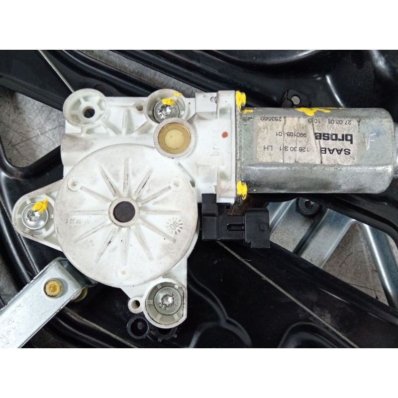 Recambio de elevalunas trasero izquierdo para saab 9-3 descapotable (ys3f) 1.9 tid referencia OEM IAM 12830391 990103101 