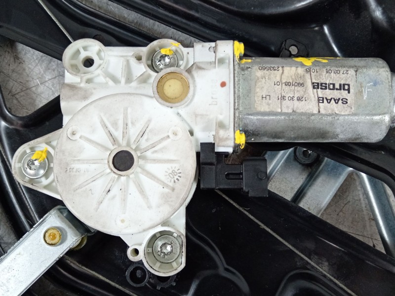 Recambio de elevalunas trasero izquierdo para saab 9-3 descapotable (ys3f) 1.9 tid referencia OEM IAM 12830391 990103101 