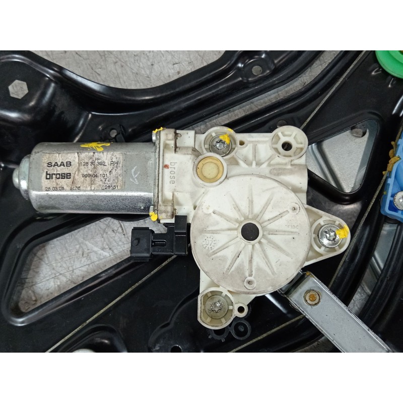 Recambio de elevalunas trasero derecho para saab 9-3 descapotable (ys3f) 1.9 tid referencia OEM IAM 12830392 99004101 
