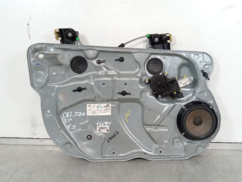 Recambio de elevalunas delantero izquierdo para volkswagen polo iv (9n_, 9a_) 1.6 16v referencia OEM IAM 6Q4837401AM 6Q2959802G 