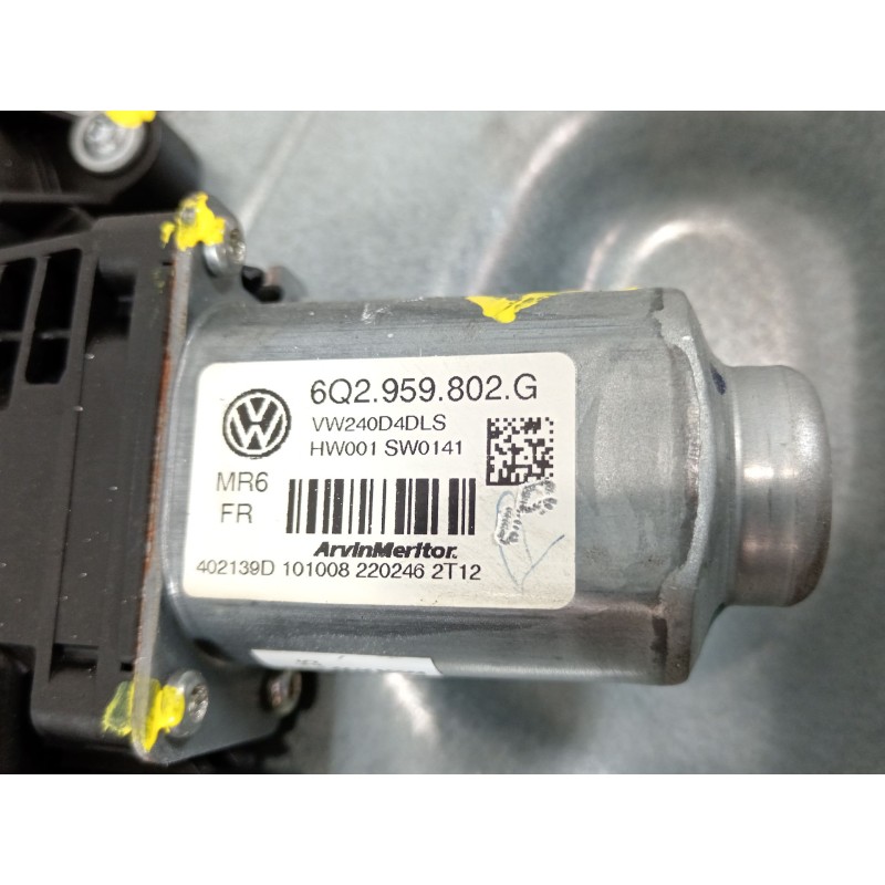Recambio de elevalunas delantero izquierdo para volkswagen polo iv (9n_, 9a_) 1.6 16v referencia OEM IAM 6Q4837401AM 6Q2959802G 