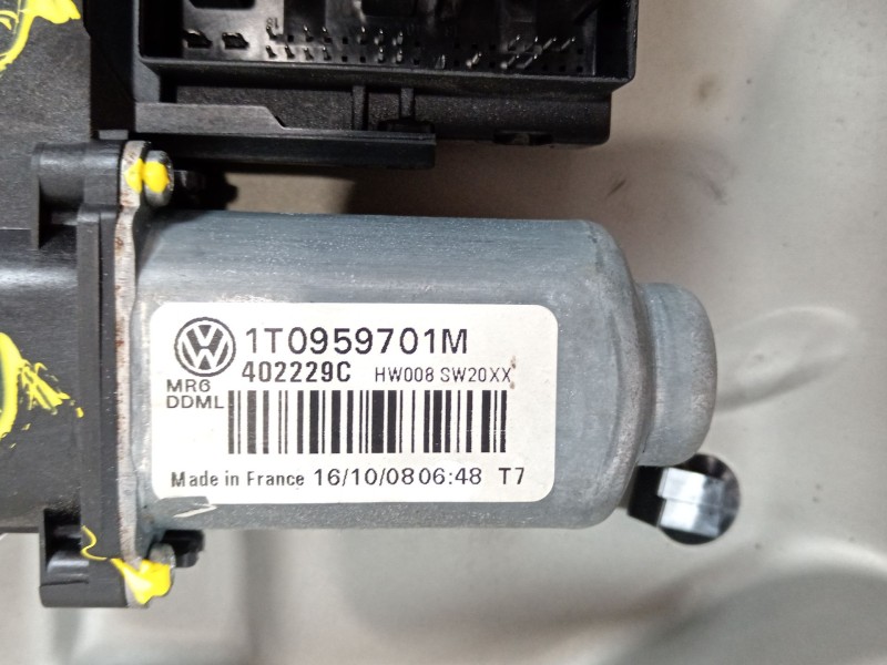 Recambio de elevalunas delantero izquierdo para skoda octavia berlina (1z3) elegance referencia OEM IAM 1Z0837655A 1T0959701M 1K