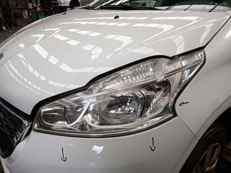 Recambio de faro izquierdo para peugeot 208 i (ca_, cc_) 1.2 vti 82 referencia OEM IAM 9802221880 89000101 
