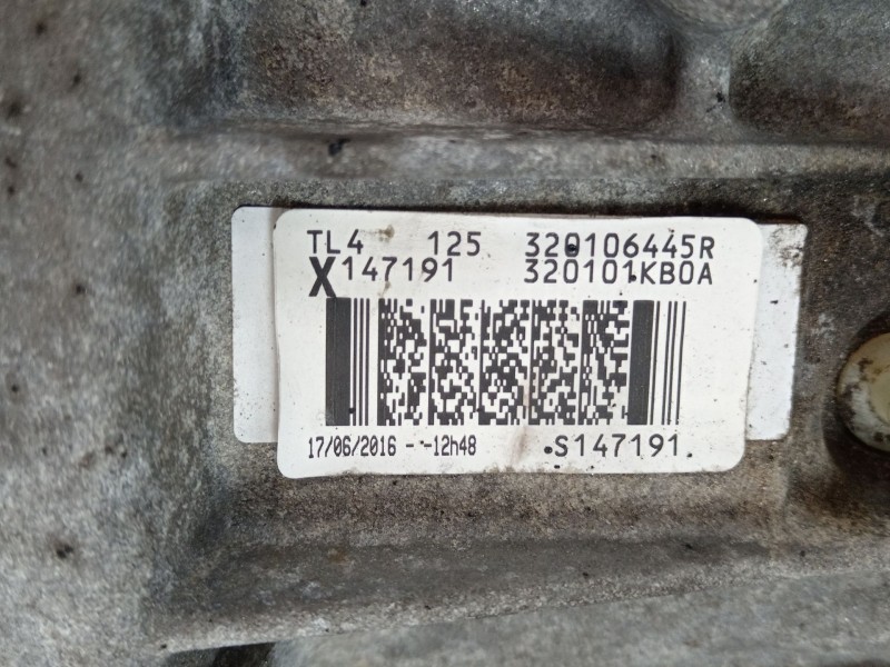 Recambio de caja cambios para nissan juke (f15) 1.5 dci referencia OEM IAM TL4125  