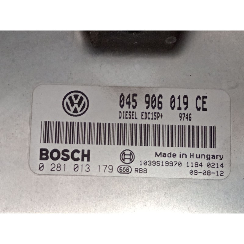 Recambio de centralita motor uce para skoda fabia ii (542) 1.4 tdi referencia OEM IAM 045906019CE 0281013179 