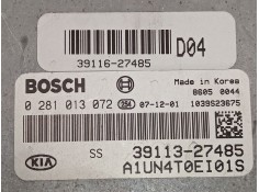 Recambio de centralita motor uce para kia carens iii monospace (un) 2.0 crdi 140 referencia OEM IAM 3911327485 3911627485 028101 2