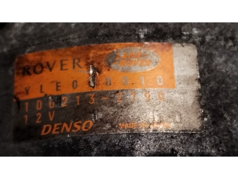 Recambio de alternador para rover 25 i hatchback (rf) 2.0 idt referencia OEM IAM YLE000010 1002132790 