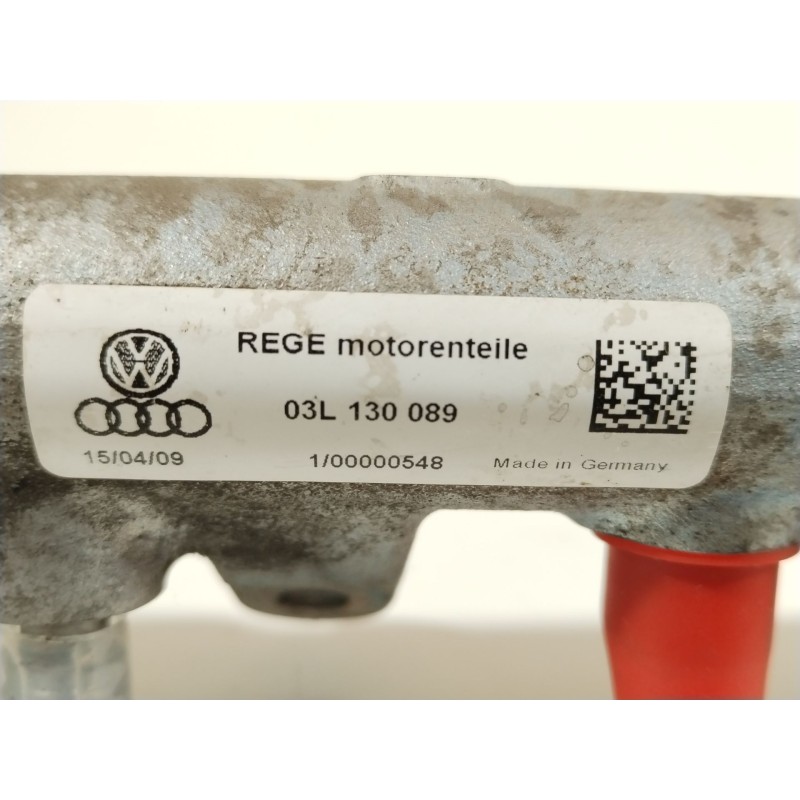 Recambio de rampa inyectora para volkswagen passat b6 (3c2) 2.0 tdi referencia OEM IAM 03L130089 037089G 057130764H
