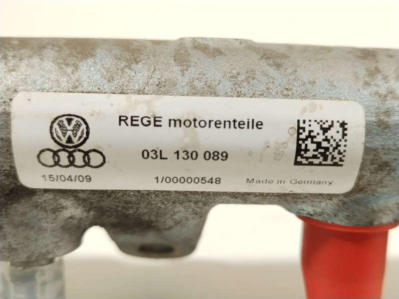Recambio de rampa inyectora para volkswagen passat b6 (3c2) 2.0 tdi referencia OEM IAM 03L130089 037089G 057130764H