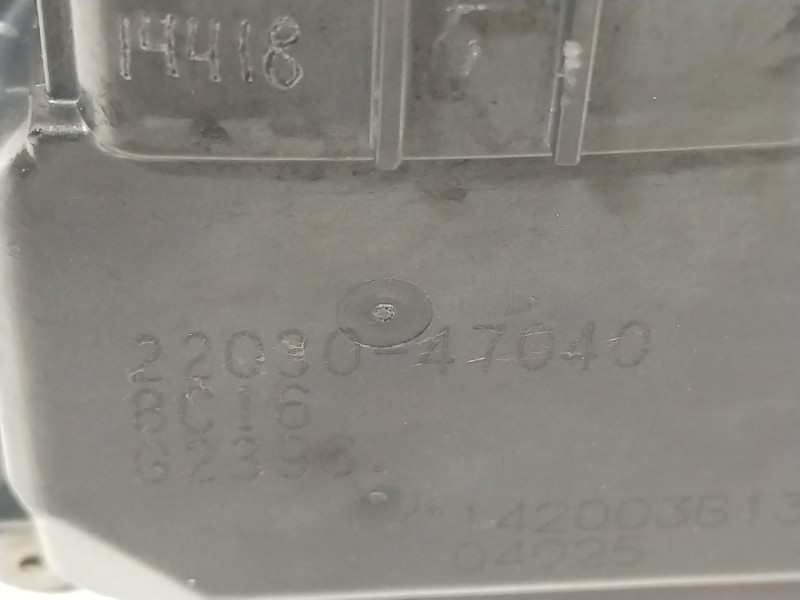 Recambio de caja mariposa para toyota yaris (_p13_) 1.5 hybrid (nhp130_) referencia OEM IAM 2203047040  