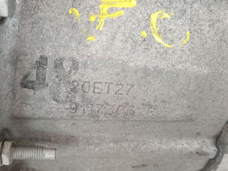 Recambio de caja cambios para citroën c4 cactus 1.6 bluehdi 100 referencia OEM IAM 20ET27  