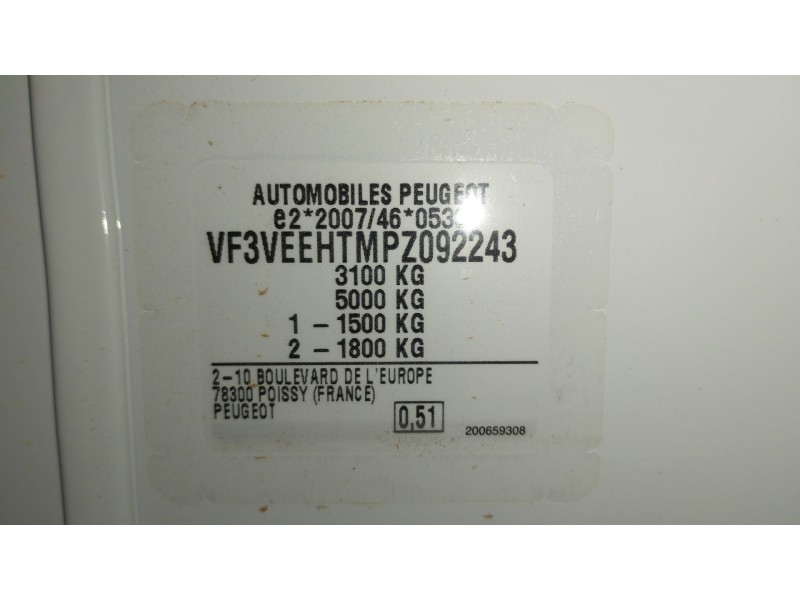 Recambio de motor completo para peugeot traveller autobús (v_) 2.0 bluehdi 145 referencia OEM IAM AH01  