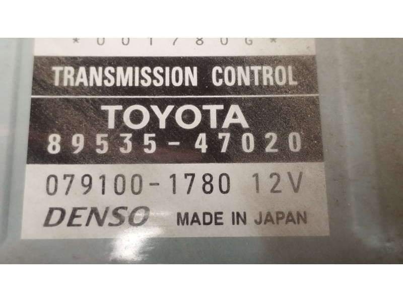 Recambio de modulo electronico para toyota prius liftback (_w2_) 1.5 hybrid (nhw20_) referencia OEM IAM 8953547020 0791001780 