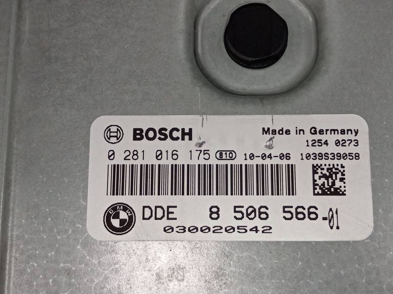 Recambio de centralita motor uce para bmw 3 (e90) 320 d referencia OEM IAM 0281016175 8506566 