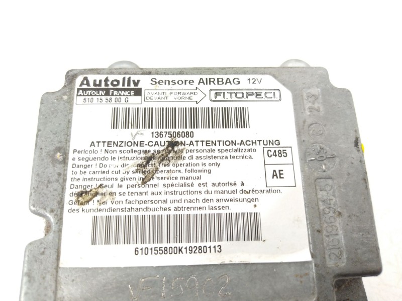 Recambio de centralita airbag para peugeot bipper (aa_) 1.4 hdi referencia OEM IAM 1367506080  