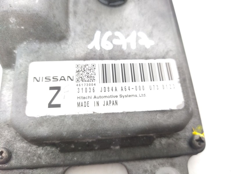 Recambio de centralita cambio automatico para nissan qashqai i (j10, nj10) 2.0 dci referencia OEM IAM 31036JD84A  