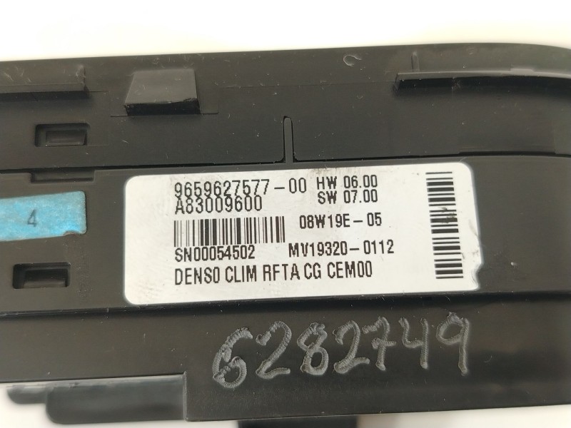 Recambio de mando climatizador para citroën c4 picasso lx plus referencia OEM IAM 9659627577 A83009600 
