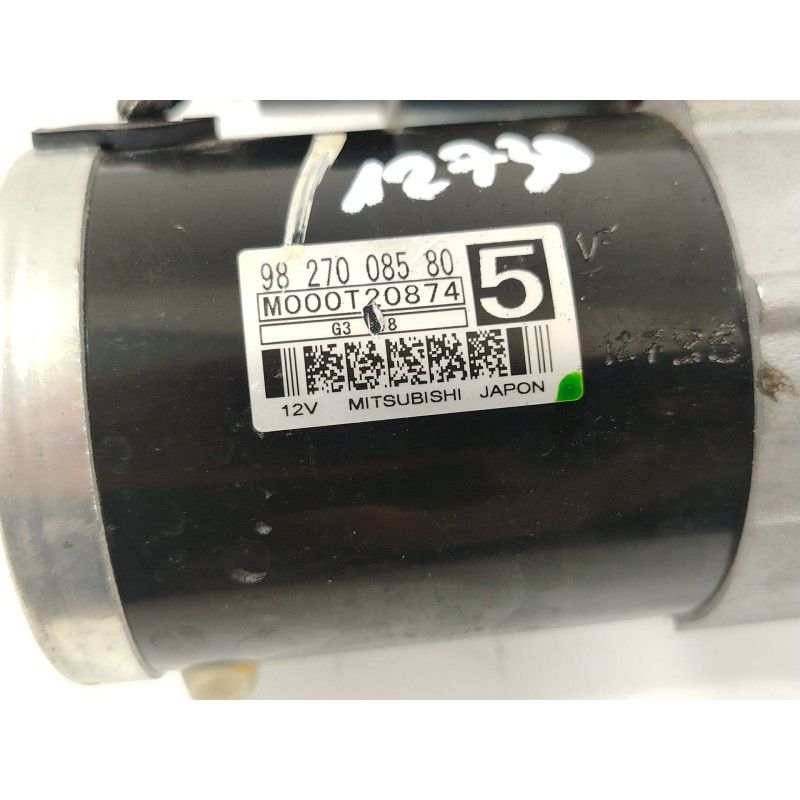 Recambio de motor arranque para peugeot traveller autobús (v_) 2.0 bluehdi 145 referencia OEM IAM 9827008580 M000T20874 