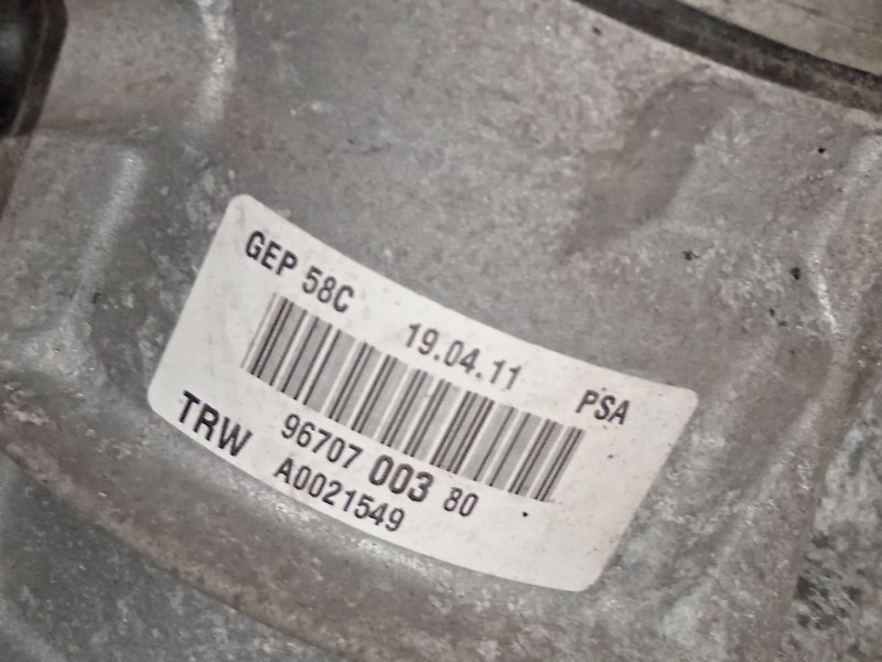 Recambio de bomba direccion para peugeot 308 i (4a_, 4c_) 1.6 hdi referencia OEM IAM 9670700380 A0021549 