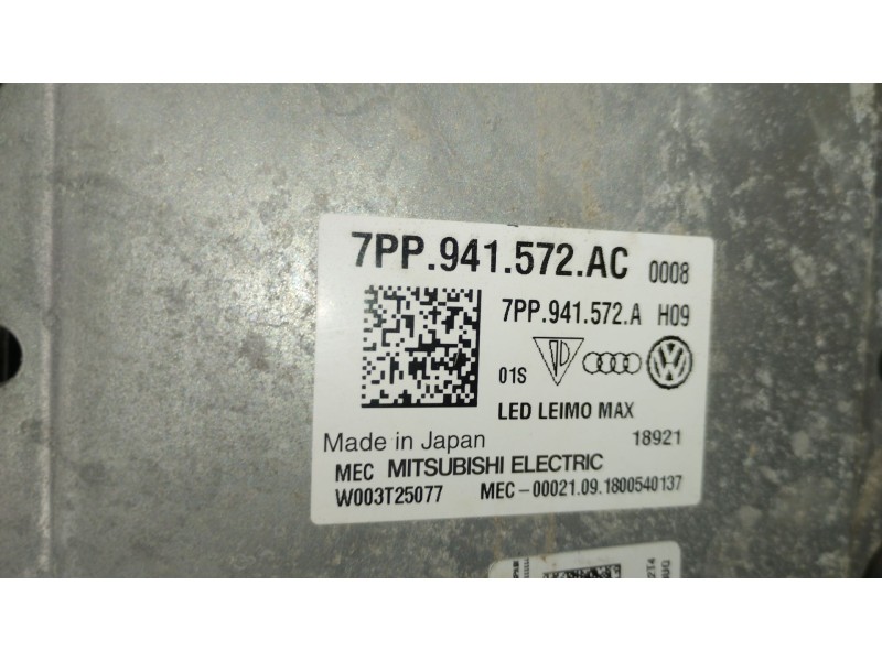 Recambio de faro izquierdo para audi q2 (gab, gag) 35 tfsi referencia OEM IAM 81A941033 8S0907397C 7PP941572AC