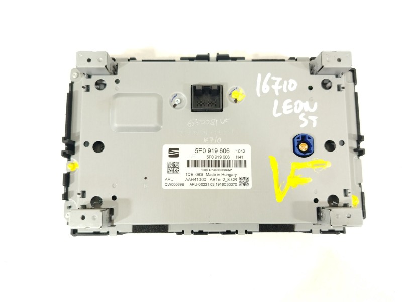 Recambio de pantalla multifuncion para seat leon st (5f8) 1.5 tsi referencia OEM IAM 5F0919606  