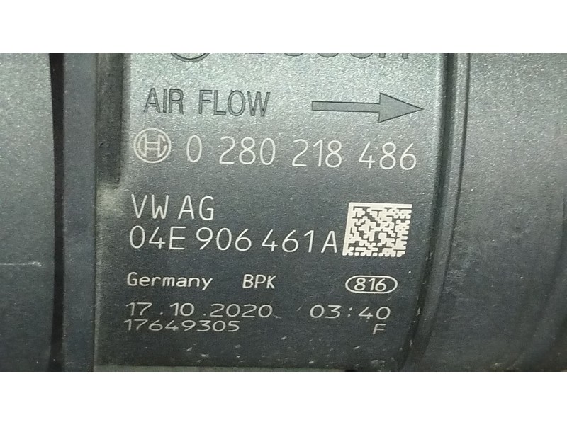 Recambio de caudalimetro para audi q5 (fyb, fyg) 2.0 tdi referencia OEM IAM 04E906461A 0280218486 