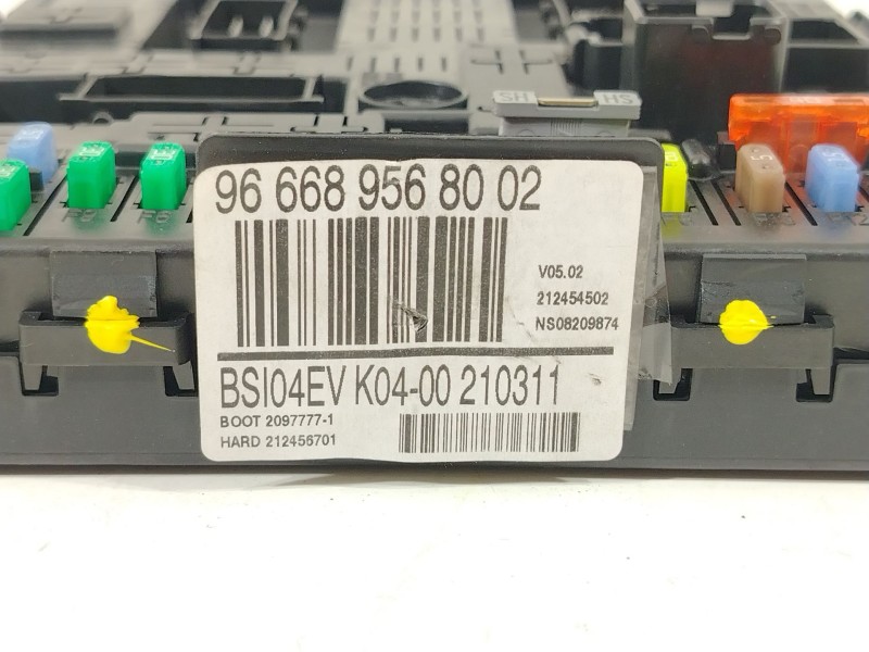 Recambio de caja reles / fusibles para peugeot 5008 (0u_, 0e_) 1.6 hdi referencia OEM IAM 9666895680 BSI04EV 