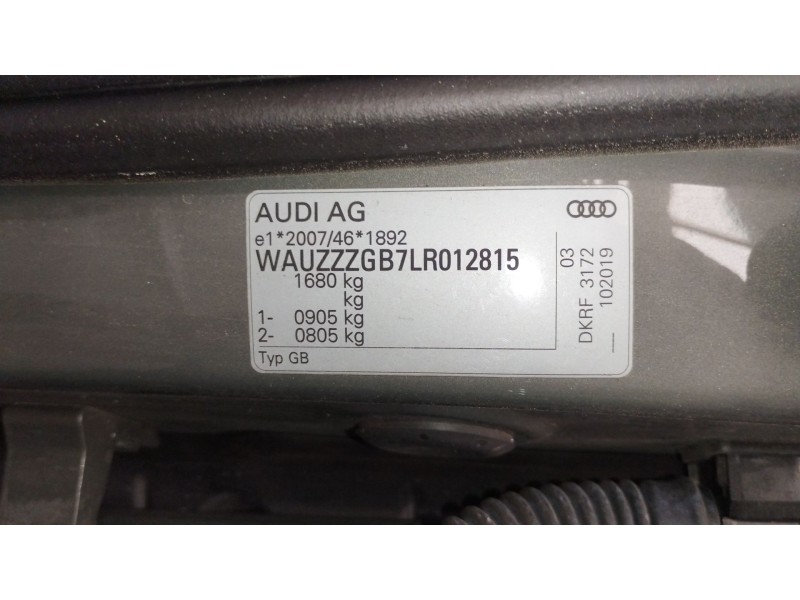 Recambio de motor completo para audi a1 sportback (gba) 30 tfsi referencia OEM IAM DKR  