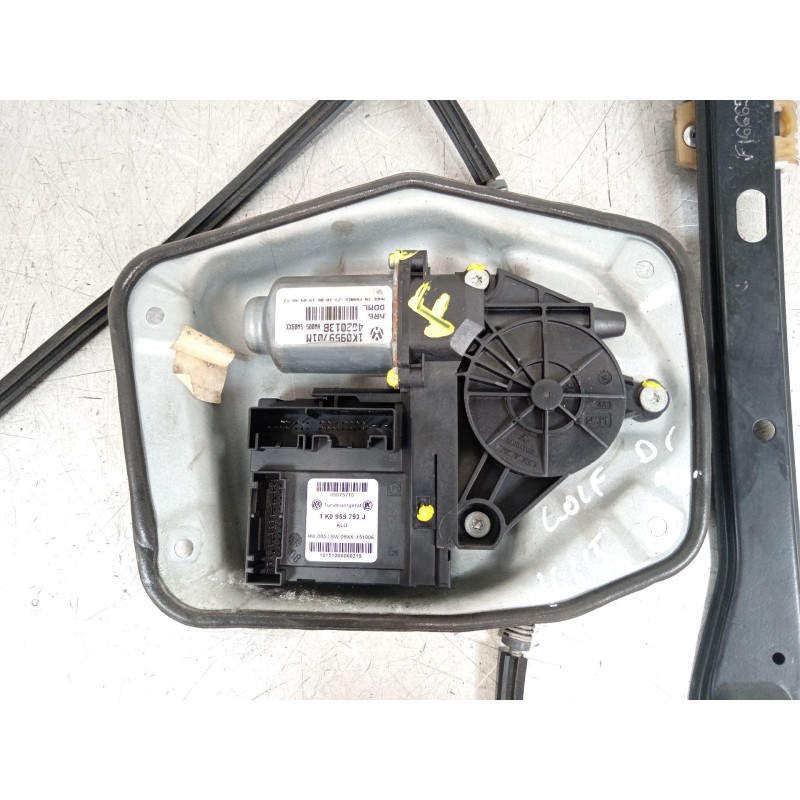 Recambio de elevalunas delantero izquierdo para volkswagen golf v (1k1) 1.9 tdi referencia OEM IAM 1K3837461B 1K0959701M 1K09597